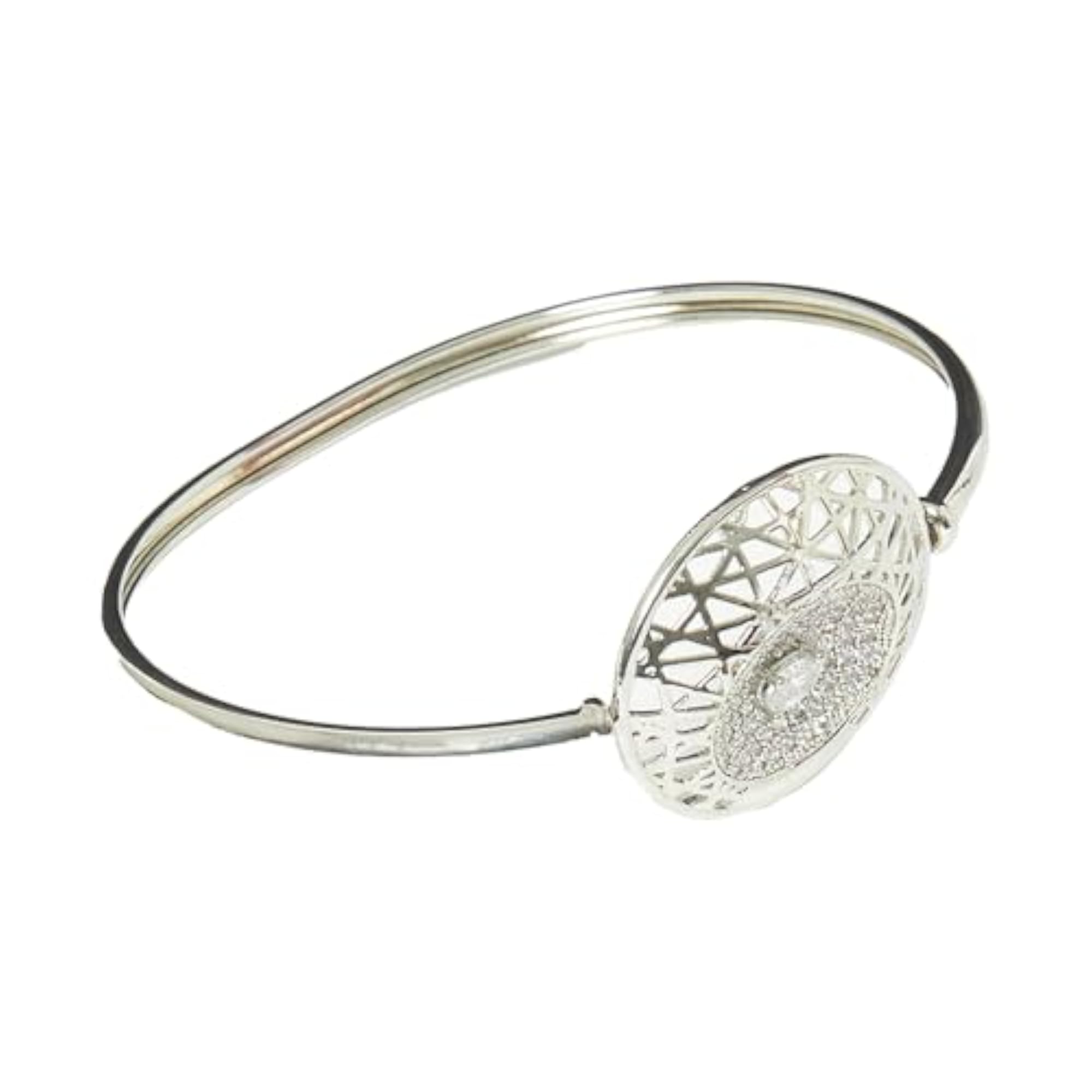 Sparkling Elegance Radiant Round CZ Bracelet